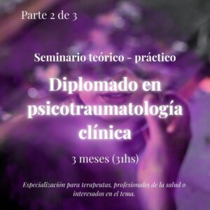 Diplomado en psicotraumatología clínica (Parte 2 de 3)